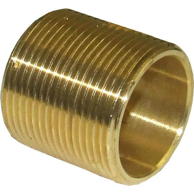 Maestrini Brass Equal Running Nipple (1-1/4