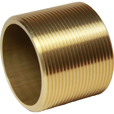 Maestrini Brass Equal Running Nipple (2-1/2