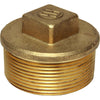 Maestrini Brass Tapered Plug (2-1/2" BSP Male)  407759 - ChasNewensMarine