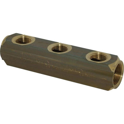 Maestrini Brass Female Pipe Manifold (3/4