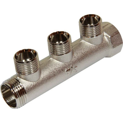 Maestrini Brass Male Pipe Manifold (3/4