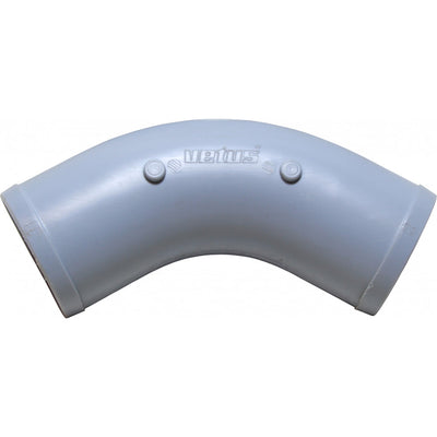 Vetus Plastic 60 Degree Exhaust Hose Elbow (75mm)  411776