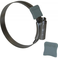 Clamp Aid Grey Hose Clip End Guards (1/2" Wide / Pack of 20)  413194 - ChasNewensMarine