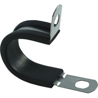 Seaflow Stainless Steel Rubber Lined P Clips (22mm / Pack of 5)  413772