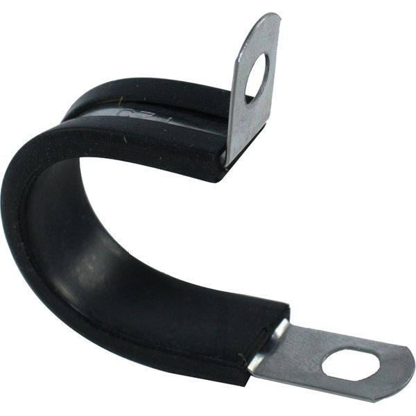 Seaflow Stainless Steel Rubber Lined P Clips (25mm / Pack of 5)  413775