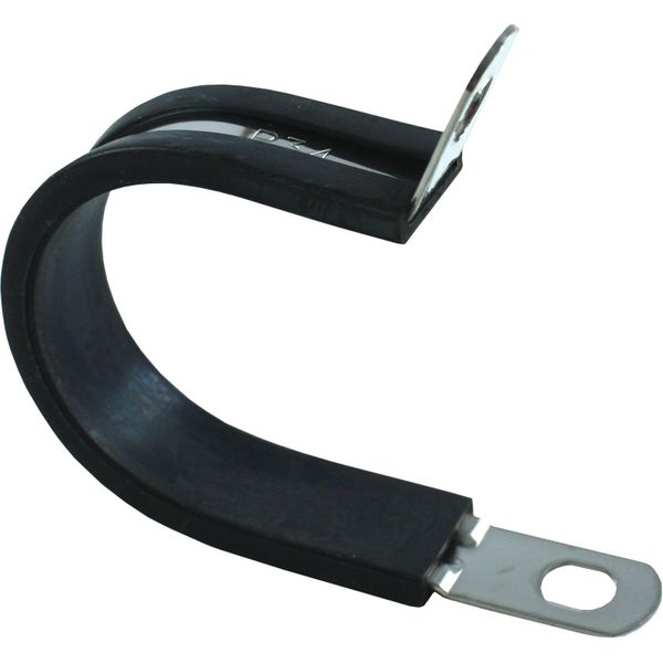 Seaflow Stainless Steel Rubber Lined P Clip (34mm / Sold Singularly)  413785