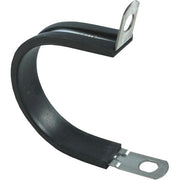 Stainless Steel Rubber Lined P Clip (40mm / Sold Singularly)  413790