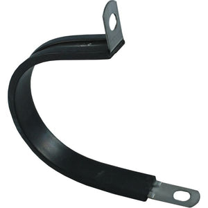 Seaflow Stainless Steel Rubber Lined P Clip (48mm / Sold Singularly)  413793