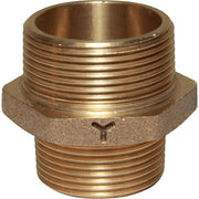 Maestrini Bronze Reducing Nipple (1-1/2" BSP Male to 1-1/4" BSP Male)
