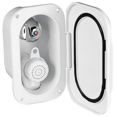Case with Shower & Mixer Tap, with Lid with Gasket by Lalizas