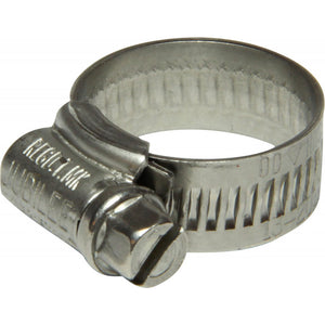 Jubilee Stainless Steel 316 Hose Clip (13mm - 20mm Hose Diameter)  416202