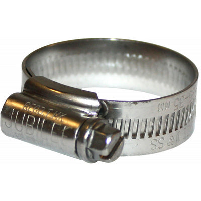 Jubilee Stainless Steel 316 Hose Clip (25mm - 35mm Hose Diameter)  416206