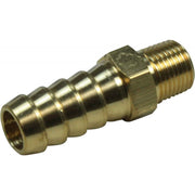 Seaflow Brass Straight Hose Tail (1/8" NPT Male to 10mm Hose)  418102