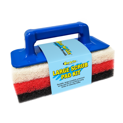 Large Scrub Pad Kit with Handle