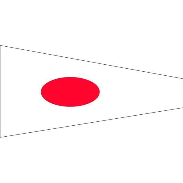 Pennant - 1/2 yard, 26x58cm