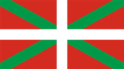 Basque Courtesy Flag 30 x 45cm