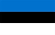 Estonia Courtesy Flag 30 x 45cm
