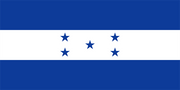 Honduras Courtesy Flag 30 x 45cm NS