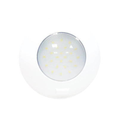 AquaLED Dome Light, round with switch, 4.8W, 12/24V by Lalizas