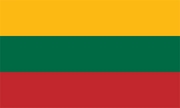 Lithuania Courtesy Flag 30 x 45cm