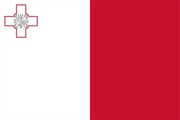 Malta Courtesy Flag 30x 45