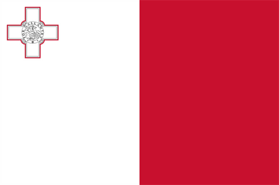 Malta Courtesy Flag 30x 45