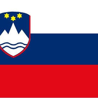 Slovenia Courtesy Flag 30 x 45cm