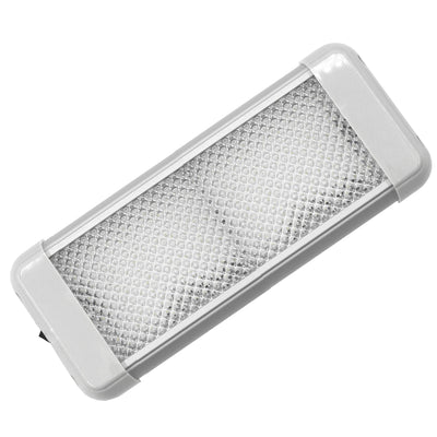 AquaLED  Dome Light rectangle with switch, 9.6W, 12/24V by Lalizas