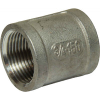 Seaflow Stainless Steel 316 Equal Socket (Female Ports / 3/4" BSP)  423204 - ChasNewensMarine