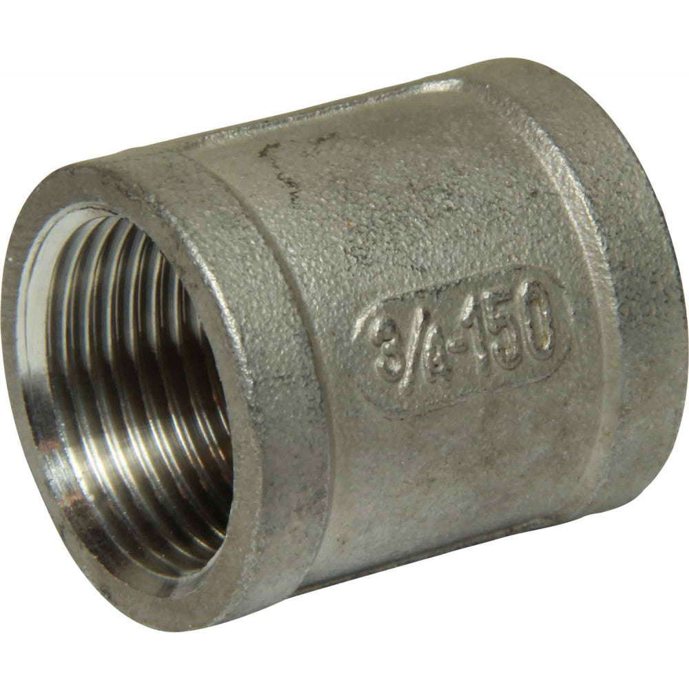 Seaflow Stainless Steel 316 Equal Socket (Female Ports / 3/4" BSP)  423204 - ChasNewensMarine