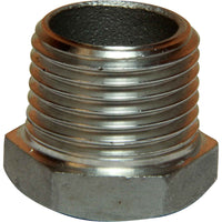 Seaflow Stainless Steel 316 Tapered Plug (1/2" BSP Male)  423753