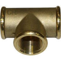 Maestrini DZR Equal Tee Fitting (3/4" BSP Female)