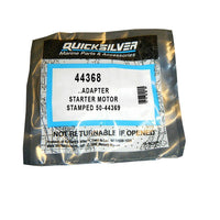ADAPTER 
STARTER MOTOR STAMPED 50-44369 44368    Mercury Mariner Spares & Parts