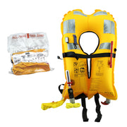 LALIZAS Inflatable Lifejacket, Vacuum Pack, Delta Auto 150N, SOLAS, with LALIZAS Lifejacket light by Lalizas