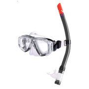 Junior Combo set w/ PVC mask & PVC snorkel, black by Lalizas