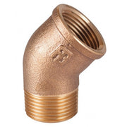 45° elbow M-F     Bronze