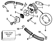 Evinrude Johnson OMC Engine Part Screen * 0312633 312633 - ChasNewensMarine