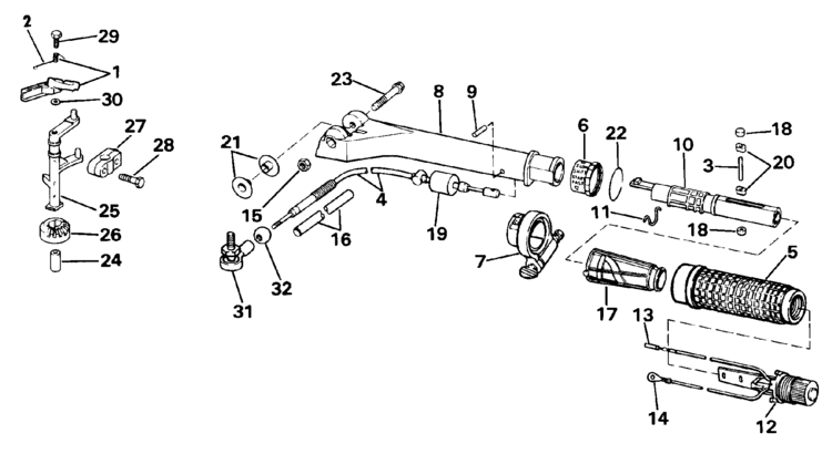 Evinrude Johnson OMC Engine Part PAWL ASSY + 0391105 391105 - ChasNewensMarine