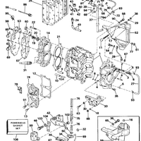 Evinrude Johnson OMC Engine Part GASKET SET 0433941 433941