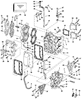 Evinrude Johnson OMC Engine Part Gasket  0318962 318962 - ChasNewensMarine