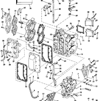 Evinrude Johnson OMC Engine Part Bracket  0305077 305077