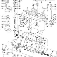 Evinrude Johnson OMC Engine Part Shaft  0326668 326668