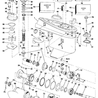 Evinrude Johnson OMC Engine Part BRG HSG ASSY  0385087 385087 - ChasNewensMarine