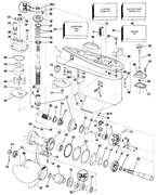 Evinrude Johnson OMC Engine Part BRG HSG ASSY  0385087 385087