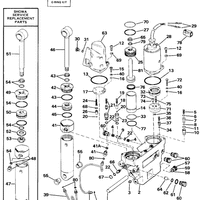 Evinrude Johnson OMC Engine Part O-Ring  0307450 307450