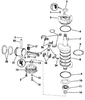 Evinrude Johnson OMC Engine Part Ring * 0319244 319244