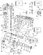Evinrude Johnson OMC  Cobra Engine Part Gear  0910211 910211