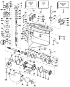 Evinrude Johnson OMC Engine Part Gear Reverse  0330853 330853