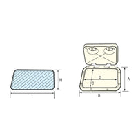 CLASSIC Hatches with Removable Cover (275 x 375mm) by Lalizas
