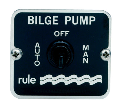 Rule 3-Way Panel Switch Switch 12/24 volt DC. - Rule 45